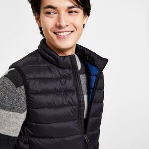 Club Room Men's Quilted Packable Puffer Vest